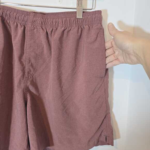 Chubbies Men's Shorts Size L 6" Stretch Dusty Rose Mauve Drawstring Swim Board - Picture 2 of 9